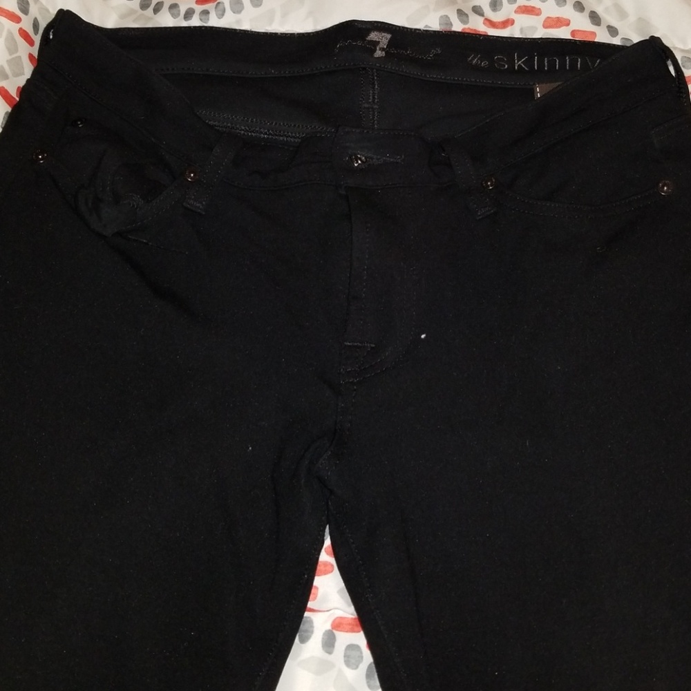 Skinny stretch black Jean's
